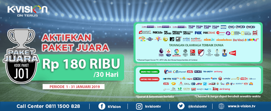 PAKET LENGKAP, YA PAKET JUARA!