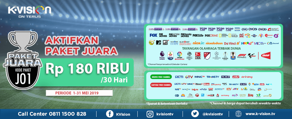 PAKET LENGKAP, YA PAKET JUARA!