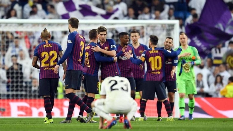 BARCELONA YANG MAKIN SERING MENANG DI SANTIAGO BERNABEU