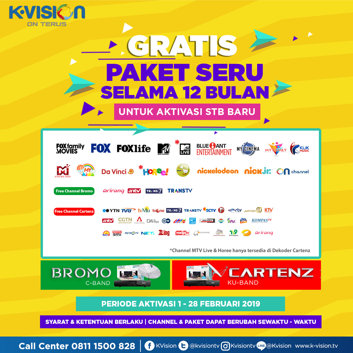 CHANNEL SERU DI K-VISION!