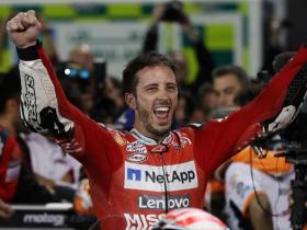 DOVIZIOSO MENANGI DUEL SENGIT DENGAN MARQUEZ DI MOTOGP QATAR