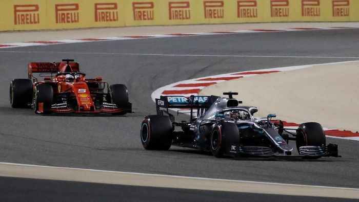 HASIL F1 GP BAHRAIN: HAMILTON JUARA, MERCEDES FINIS 1-2