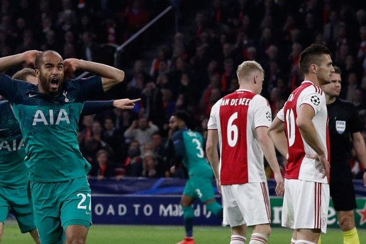 AJAX VS TOTTENHAM, AKHIR PETUALANGAN SANG PEMBUNUH RAKSASA