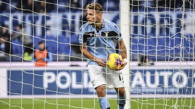 TOP SKOR LIGA ITALIA: IMMOBILE TERATAS, RONALDO KEDUA