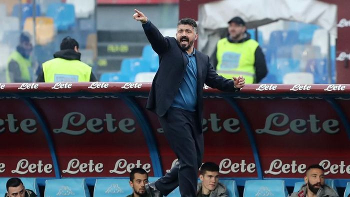 ROMBAK TAKTIK NAPOLI, GATTUSO TAK BERMAKSUD SINGGUNG ANCELOTTI