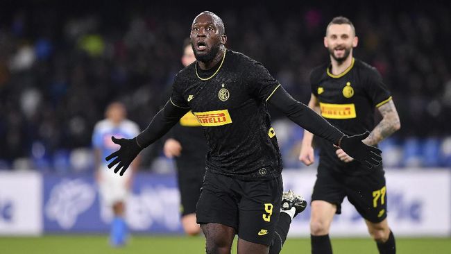 HASIL LIGA ITALIA: LUKAKU BAWA INTER KALAHKAN NAPOLI 3-1