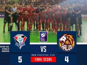 DRAMATIS, GIGA FC KOTA METRO KALAHKAN HALUS FC JAKARTA 5-4