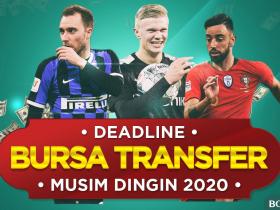 10 PEMAIN TERMAHAL DI BURSA TRANSFER MUSIM DINGIN 2020