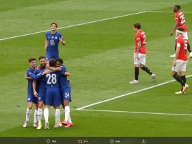 HASIL MAN UNITED VS CHELSEA - BEK TERMAHAL KEMBALI BERULAH, THE BLUES WUJUDKAN FINAL SEKOTA