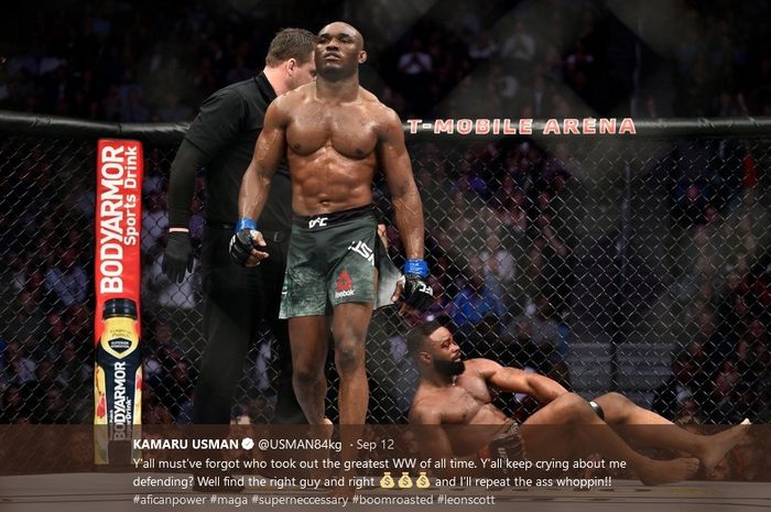 BAK SINETRON, UFC 251 BAKAL SAJIKAN DUEL MELOW KAMARU USMAN VS GILBERT BURNS