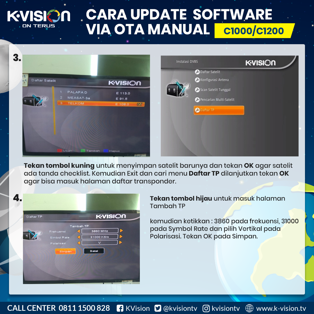 UPDATE SOFTWARE VIA OTA MANUAL