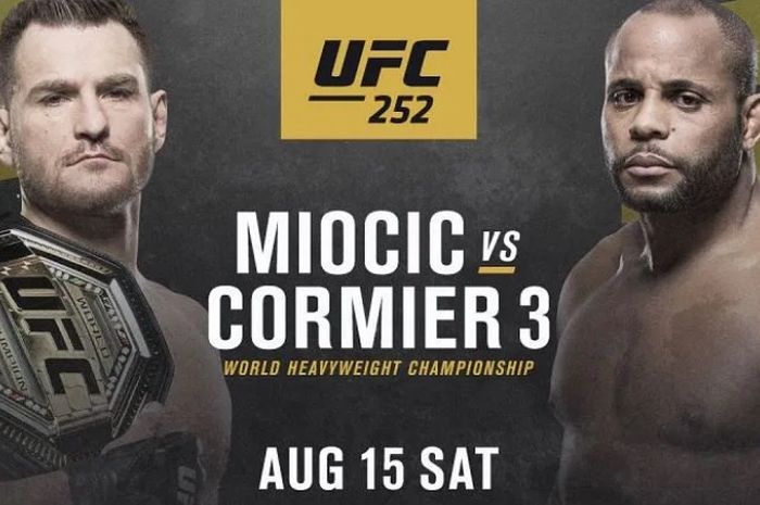 UFC 252 - KALAU MENANG, DANIEL CORMIER BAKAL SETARA GEORGES ST-PIERRE