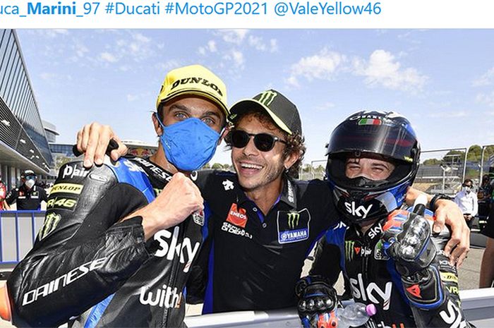 ALASAN ADIK VALENTINO ROSSI LEGAWA DITINGGAL RIVAL-RIVALNYA DULUAN KE MOTOGP