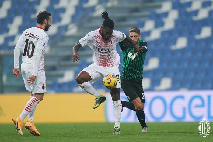 HASIL LIGA ITALIA - BERKAT GOL PALING EKSPRES DI SEANTERO EROPA, AC MILAN SUKSES PERMALUKAN SASSUOLO DI MARKASNYA