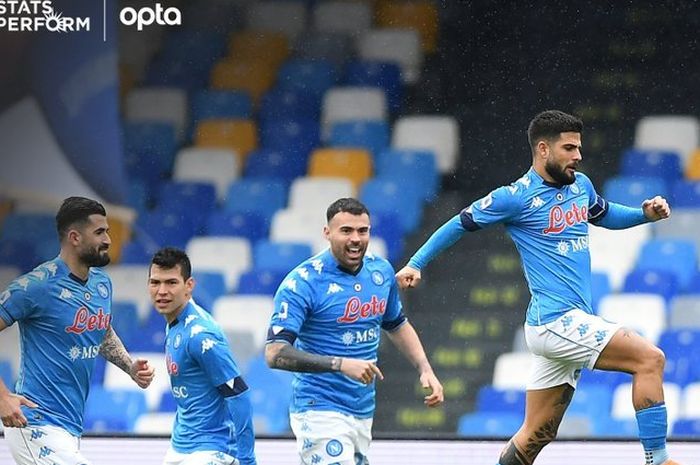 HASIL DAN KLASEMEN LIGA ITALIA - NAPOLI TERTAJAM DI EROPA, INTER MILAN JAUHKAN JUVENTUS DARI 3 BESAR