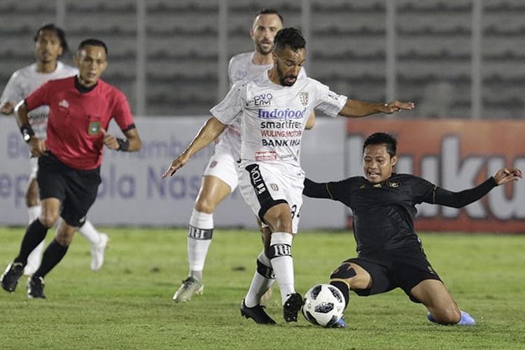 TIMNAS U23 VS BALI UNITED - GOL OSVALDO HAAY DIBALAS LERBY, GARUDA MUDA MASIH UNGGUL