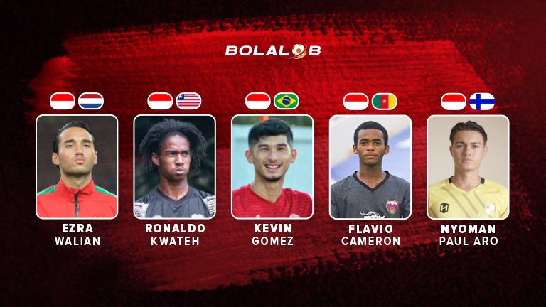 MENANTI AKSI 5 PEMAIN KETURUNAN DI PIALA MENPORA 2021