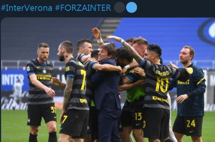 HITUNG MUNDUR SCUDETTO, INTER MILAN BISA JUARA LIGA ITALIA AKHIR PEKAN INI JIKA...