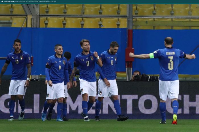 BERITA EURO 2020 - TIMNAS ITALIA RILIS SKUAD AWAL, INTER MILAN CUMA KIRIM 3 WAKIL