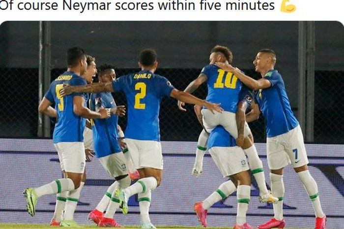 Daftar Skuad Timnas Brasil di Copa America 2021, Neymar dkk Dijajah Premier League