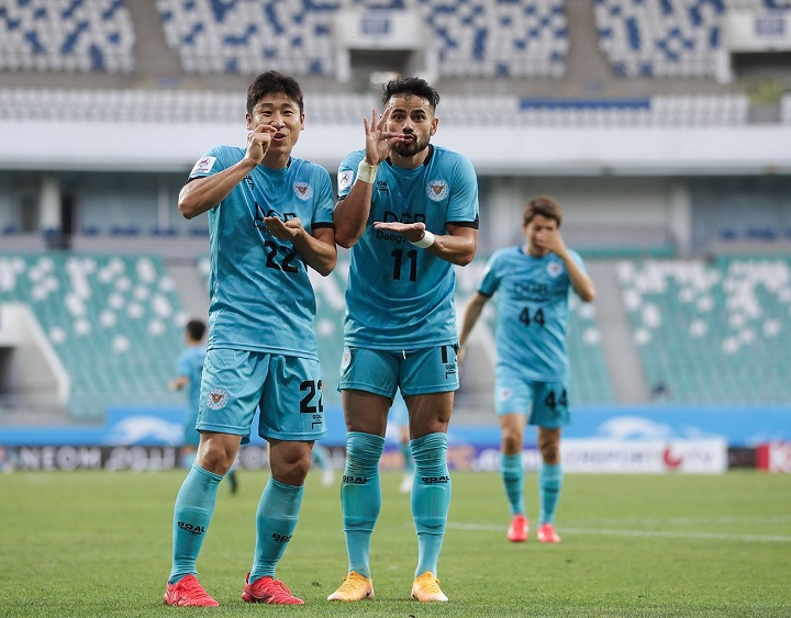 Hasil Pertandingan AFC Champions League 2021 Daegu Vs United City