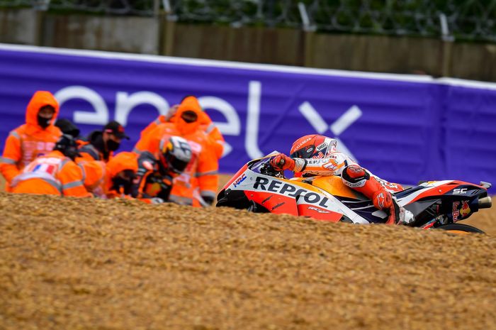KONDISI MARC MARQUEZ MENGKHAWATIRKAN JELANG MOTOGP CATALUNYA 2021
