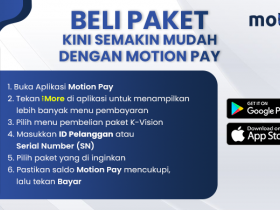BELI PAKET K-VISION KINI SEMAKIN MUDAH MELALUI MOTION PAY!