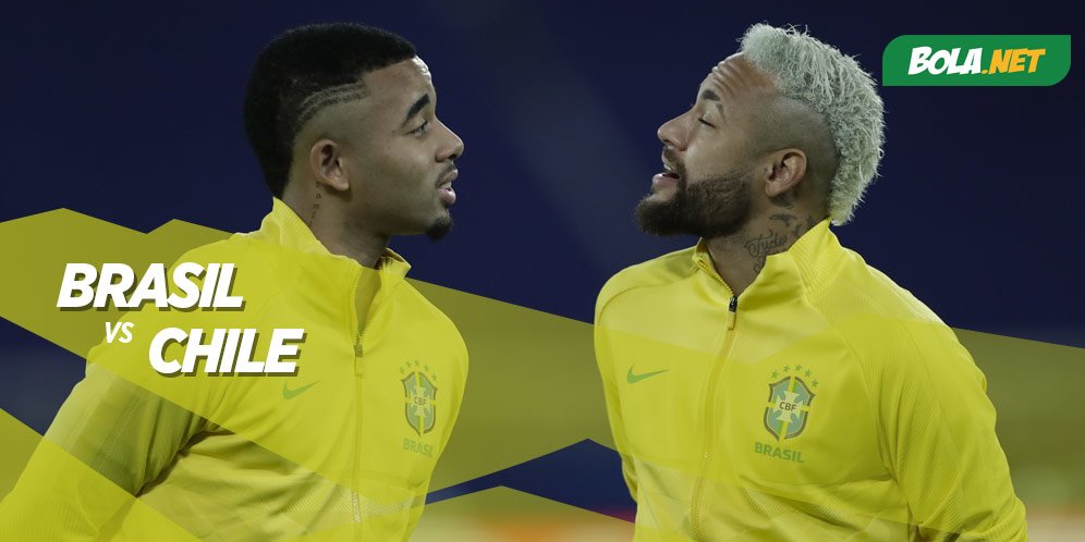 Prediksi Copa America: Brasil vs Chile 3 Juli 2021