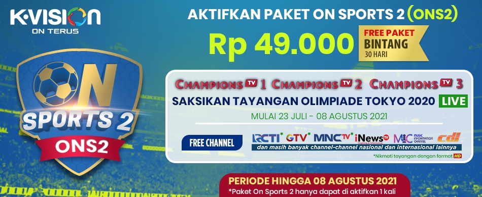 Promo Paket On Sports 2 (ONS2)