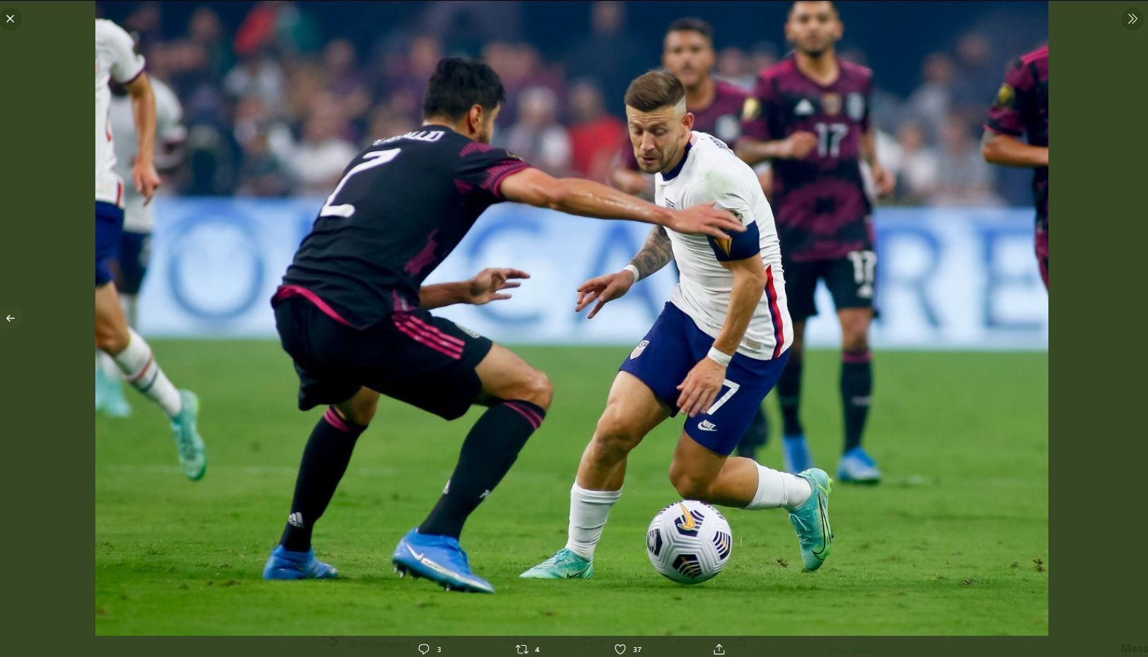 HASIL FINAL PIALA EMAS CONCACAF 2021: MENANG DRAMATIS ATAS MEKSIKO, AMERIKA SERIKAT JUARA