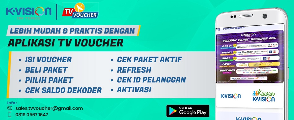 TRANSAKSI VIA TV VOUCHER KINI SEMAKIN MUDAH!