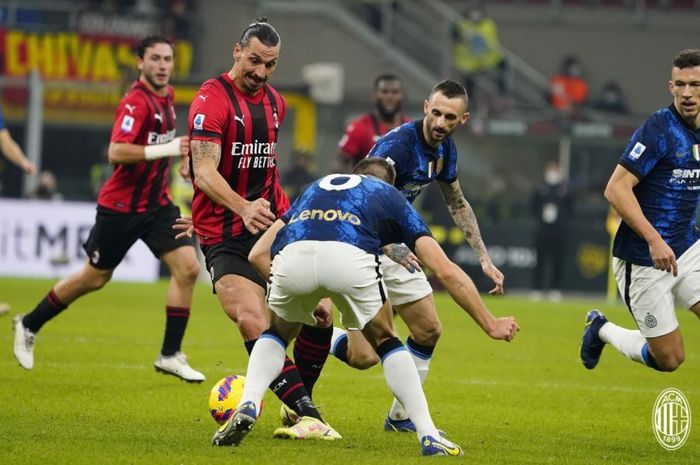 HASIL LIGA ITALIA - INTER MILAN TERTAHAN DI DERBY DELLA MADONINA, AC MILAN MASIH SUCI