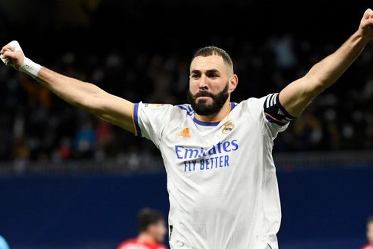 JADI TOP SKOR LIGA SPANYOL, BENZEMA DISEBUT SELEVEL RONALDO