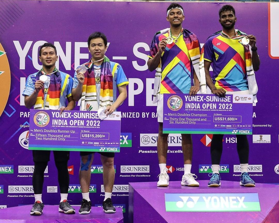 HASIL FINAL INDIA OPEN 2022: THAILAND & SINGAPURA SABET JUARA, AHSAN/HENDRA?