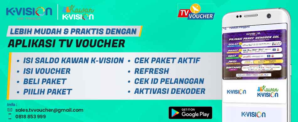 TRANSAKSI VIA TV VOUCHER KINI SEMAKIN MUDAH!