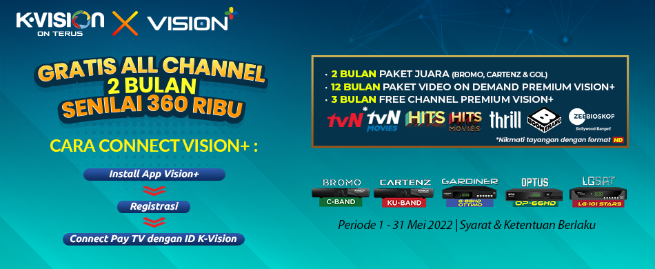 PROMO SPESIAL PELANGGAN K-VISION