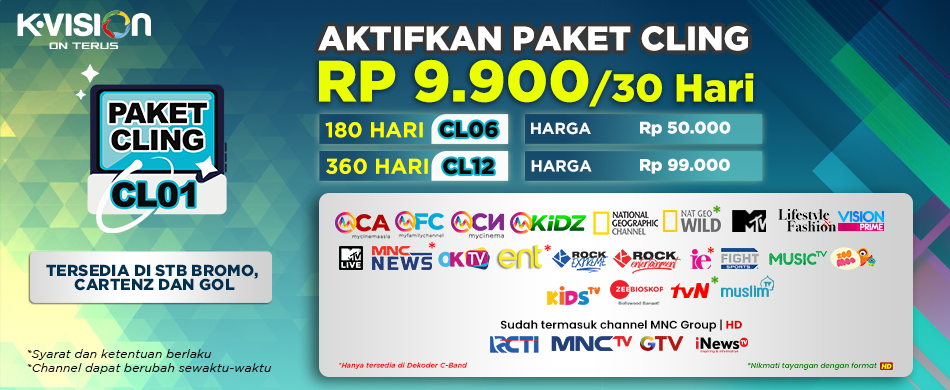 Cling Harganya, makin Cling tayangannya!
