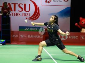 GREGORIA MARISKA TUNJUNG GAGAL TEMBUS PEREMPAT FINAL INDONESIA MASTERS 2022, SEMPAT PAKSA LAWAN MAIN RUBBER