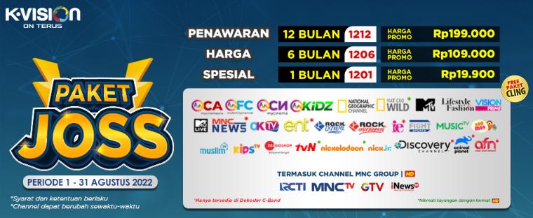 MAKIN PUAS NONTONNYA, MAKIN JOSS HARGA PAKETNYA!