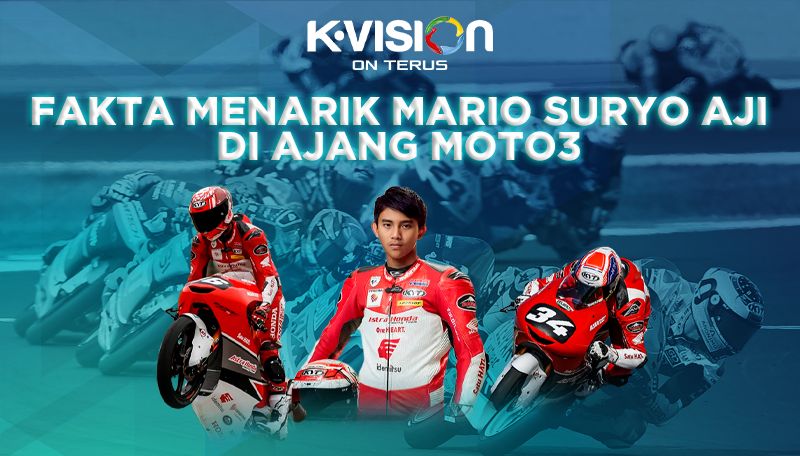 FAKTA MENARIK MARIO SURYO AJI DI AJANG MOTO3