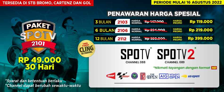DISINI TEMPATNYA NONTON TAYANGAN OLAHRAGA KELAS DUNIA
