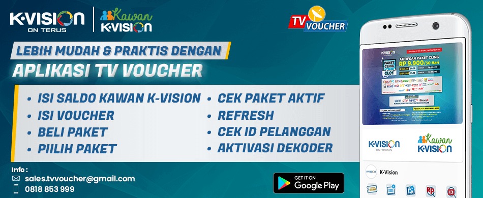 TRANSAKSI VIA TV VOUCHER KINI SEMAKIN MUDAH!