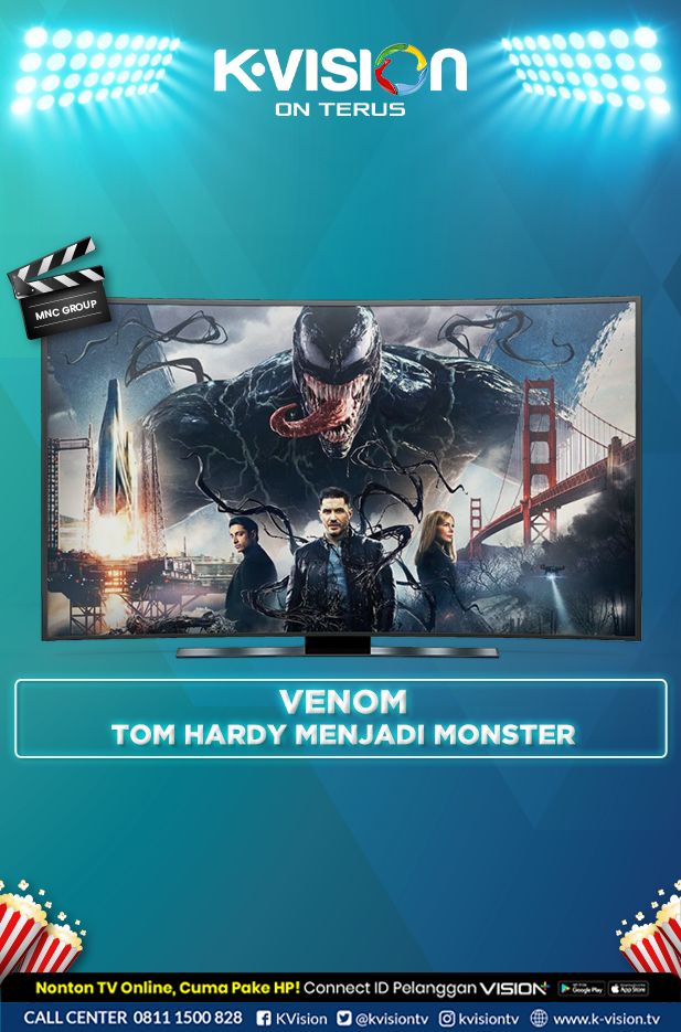 VENOM : TOM HARDY MENJADI MONSTER