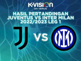 HASIL JUVENTUS VS INTERMILAN 2022/2023 LEG 1 : BIANCONERI TAKLUKAN NERAZZURRI