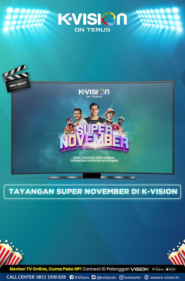TAYANGAN SUPER NOVEMBER DI K-VISION