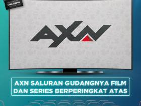 AXN Channel Gudangnya Film dan Series Berperingkat Atas