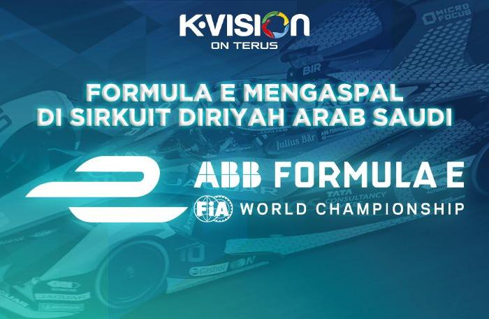 Formula E Mengaspal di Diriyah Arab Saudi