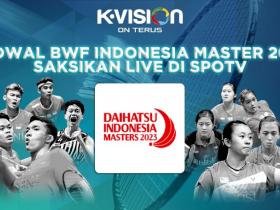 Jadwal BWF Indonesia Master 2023 Saksikan Live di Spotv dan MNC Sports