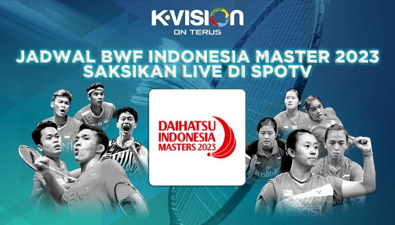 Jadwal BWF Indonesia Master 2023 Saksikan Live di Spotv dan MNC Sports