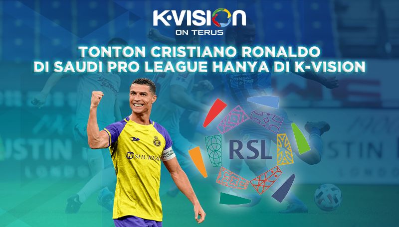 Tonton Cristiano Ronaldo di Saudi Pro League Hanya di K-Vision